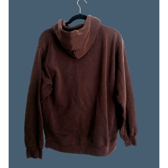 JANSPORT- WOMENS BROWN LONG SLEEVE KANGAROO POCKET PULLOVER HOODIE SIZE MEDIUM - Picture 2 of 6